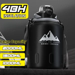 2.0L Stainless Steel Insulated Vacuum Thermos Bottle