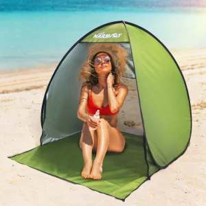 Pop-Up UV-Resistant Waterproof Beach Sun Shade Tent