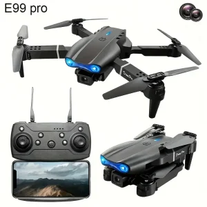 E99 Pro Dual-Camera Obstacle-Avoidance Photography Drone